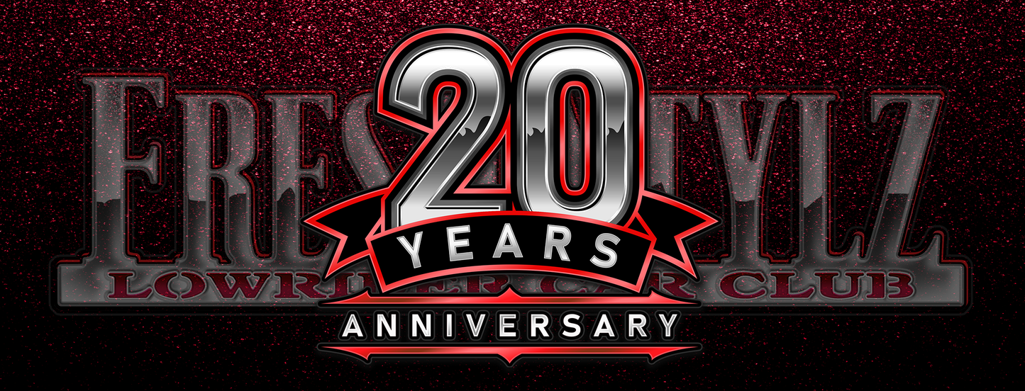 Fresh Stylz - 20th Anniversary Custom Plate