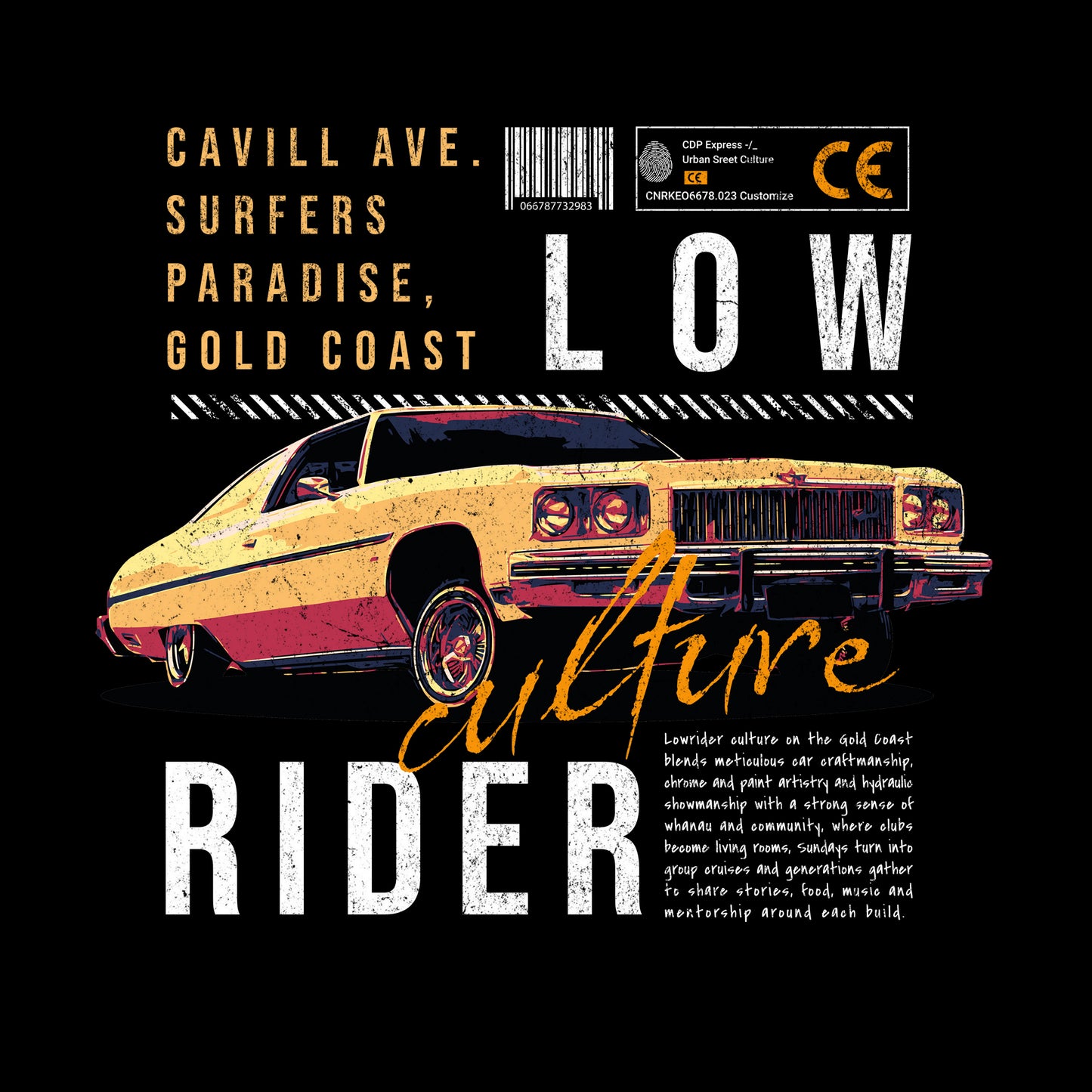 LOWRIDER PRINT 004 | DTF Print Only