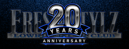 Fresh Stylz - 20th Anniversary Custom Plate