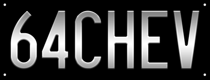 CruizinPlates | 64CHEV |