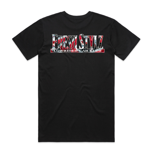 Fresh Stylz - Club Tee - Tino Rangatiratanga/BLK