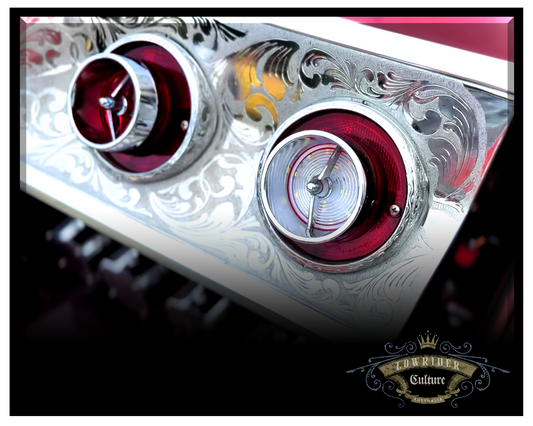 PhotoPanel Abstract Wall Art 005 | CHEVY REAR LIGHT PANEL TRIM | Lowrider Culture Australia