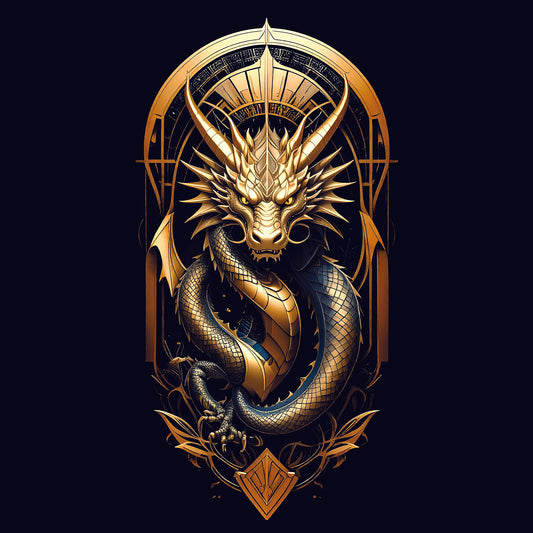 DRAGON PRINT 008 | DTF Print Only