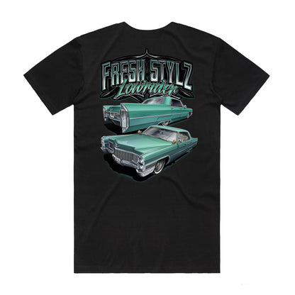 Fresh Stylz - Supporter Tee - GREEN 65 CADILLAC