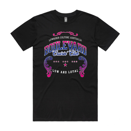 Lowrider Culture T-shirt Print | BLVD CRUISIN' CLUB | CDP Store