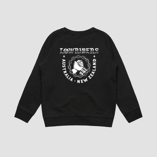 LOWRIDER CREWNECK BLACK