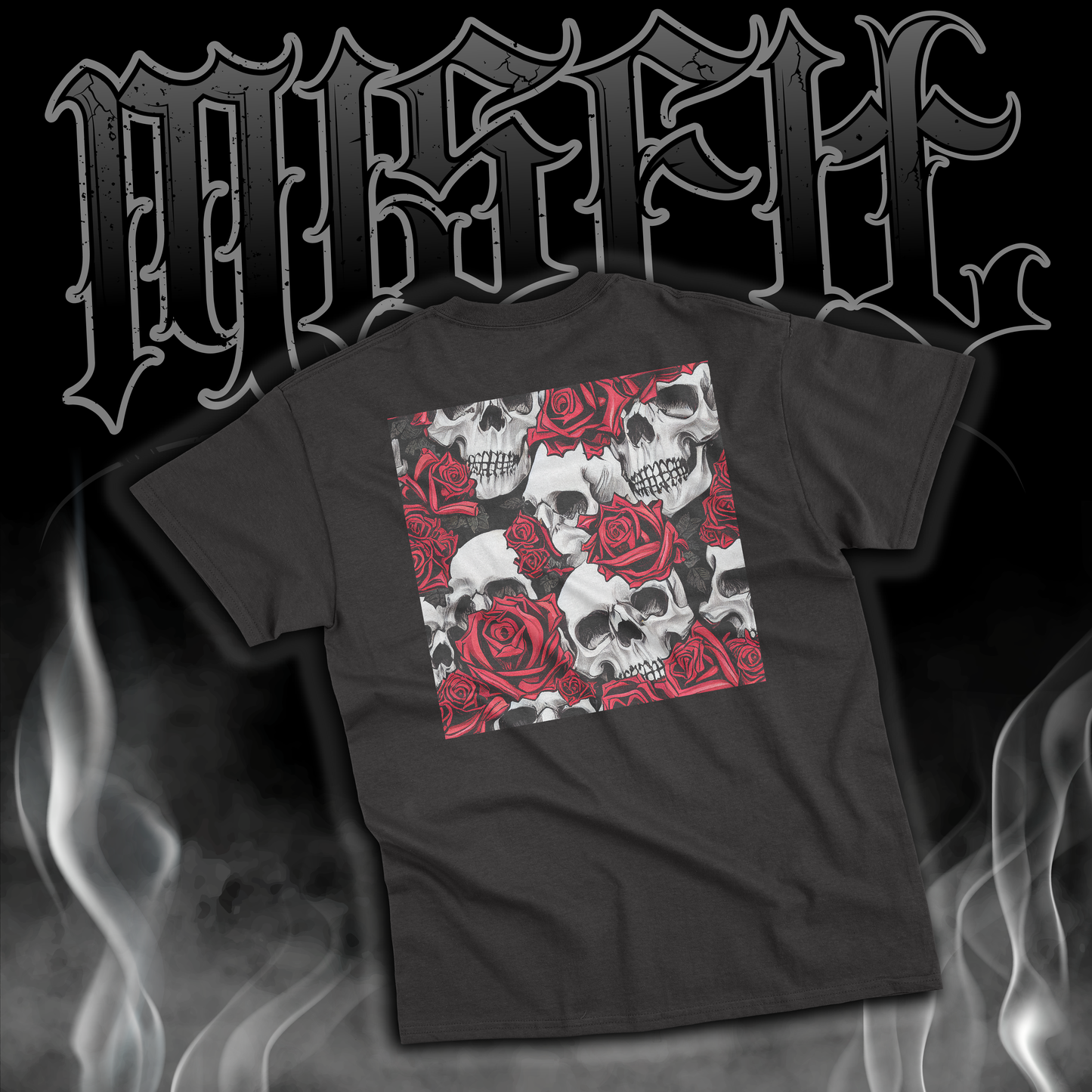 MISFITS SKULL N ROSE