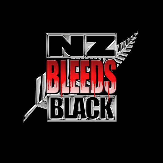 NZAB Supporter Tee 'BleedsBlack' - Original Design