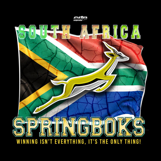 South Africa 'Springboks' Supporter Tee - Original Design