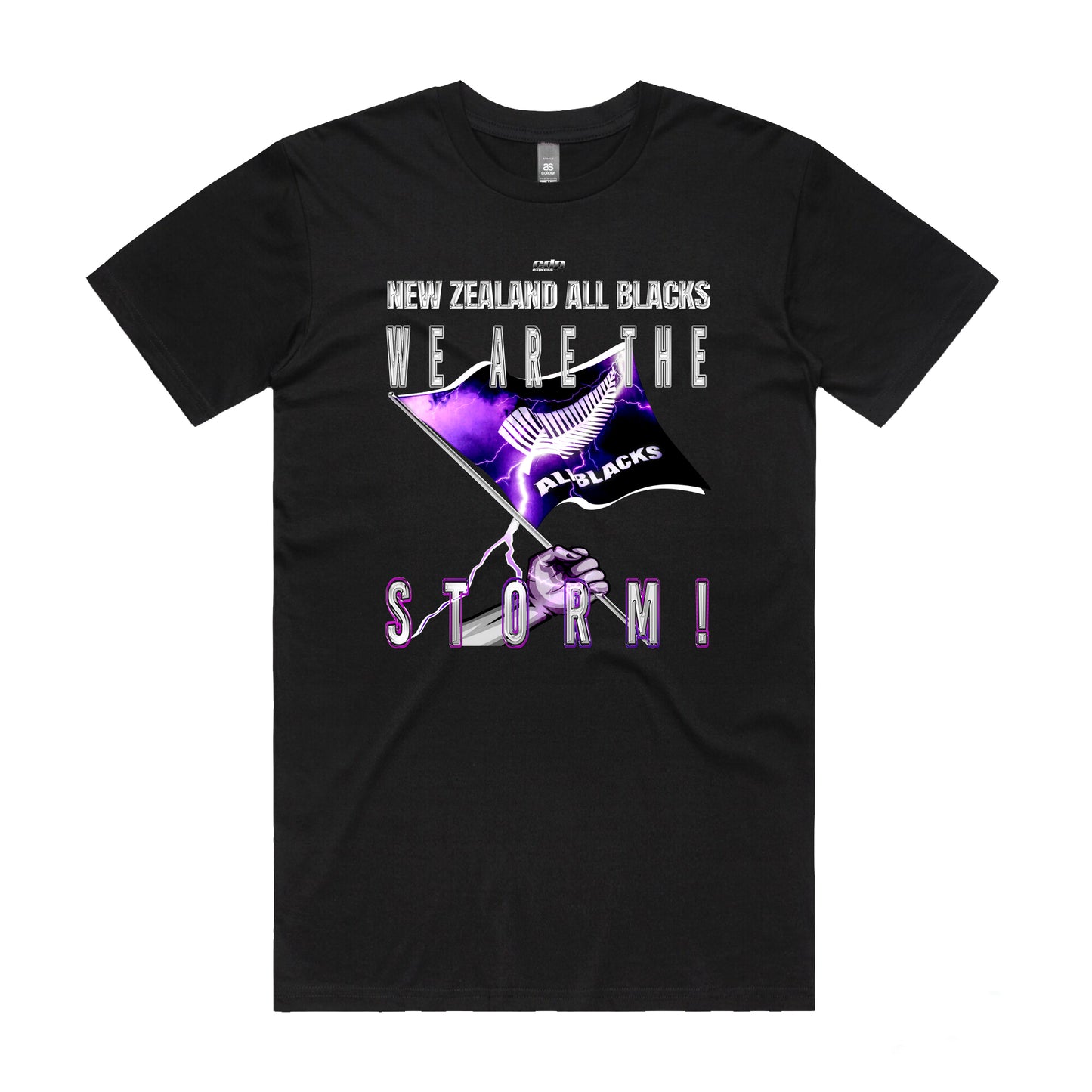 NZAB RWC Supporter Tee 'We Are The Storm' - Original Design