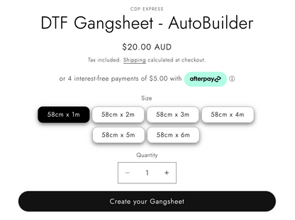 GANGSHEET HOW TO IMAGES