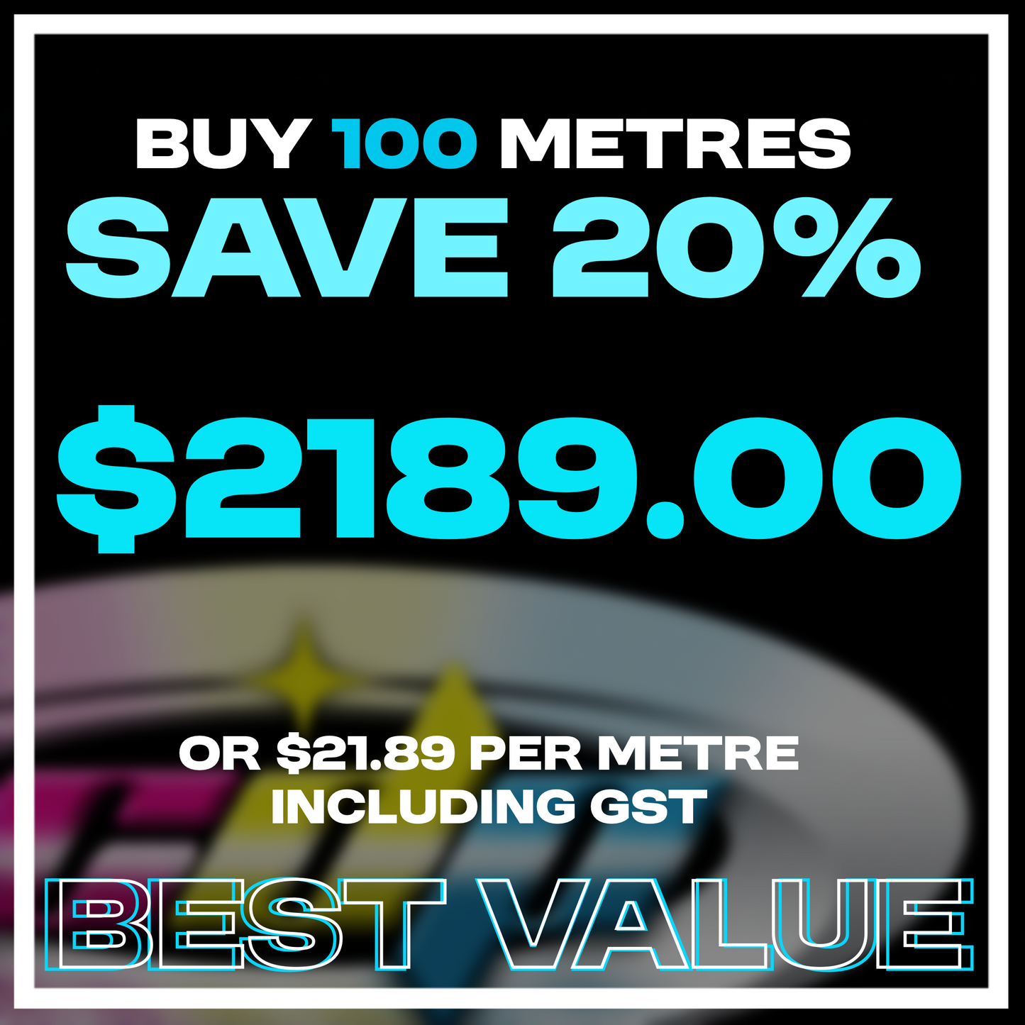 DTF Bulk Buy 100m roll PET Film