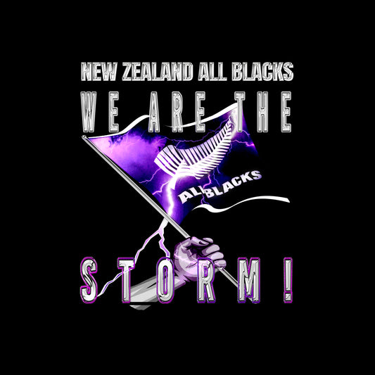 NZAB Supporter Tee 'We Are The Storm' - Original Design