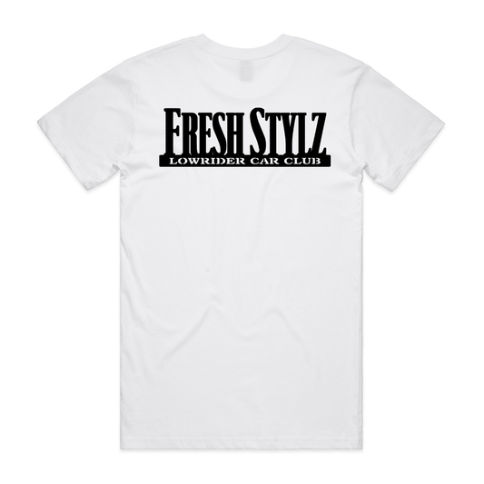Fresh Stylz - Club Tee - White