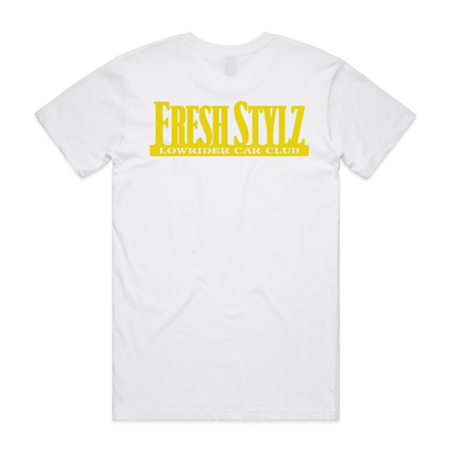 Fresh Stylz - Club Tee - White
