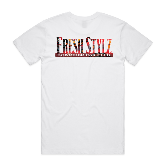 Fresh Stylz - Club Tee - Indigenous/WHT