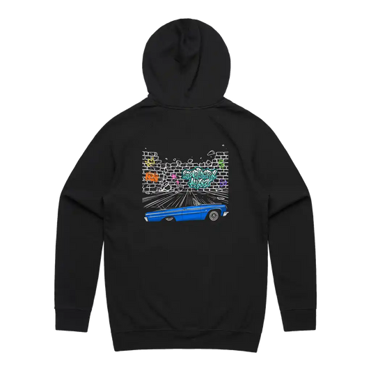 LOWRIDER GRAFFITI HOODIE - Black