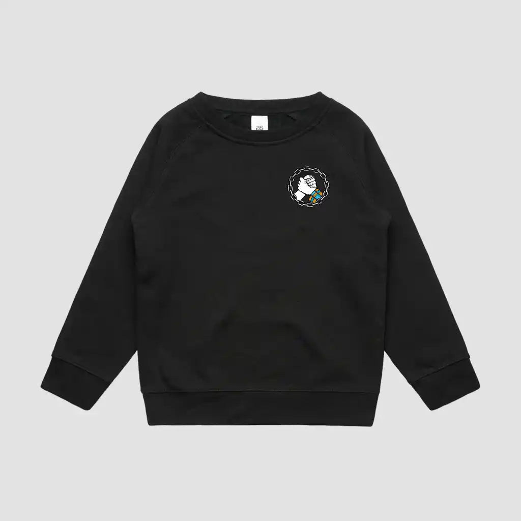 LOWRIDER SUNSET CREWNECK - Black