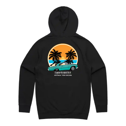LOWRIDER SUNSET HOODIE - Black